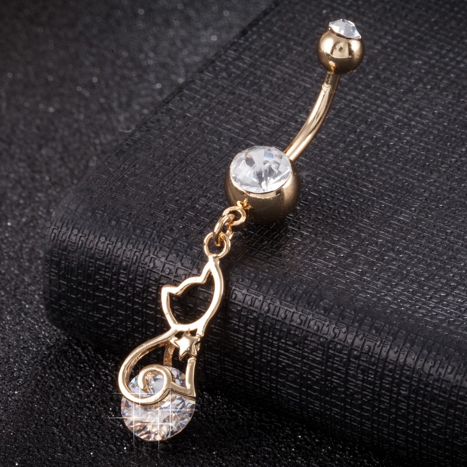 Teardrop Belly Ring