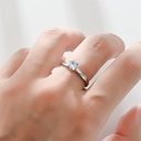 925 Sterling Silver Flying Dragon Open Ring