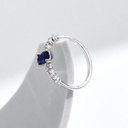 925 Sterling Silver Ring with Round Cubic Zirconia - Size #6 (copy)
