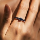 925 Sterling Silver Flying Dragon Open Ring