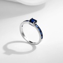 925 Sterling Silver Ring with Round Cubic Zirconia - Size #6 (copy)