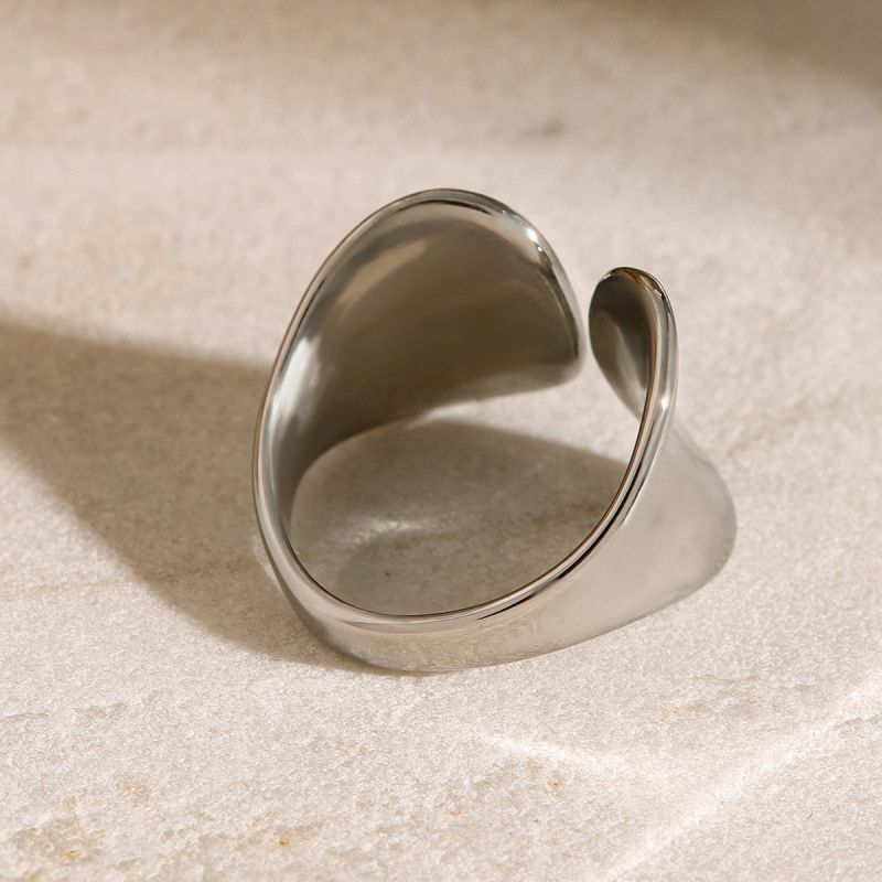 925 Sterling Silver Flying Dragon Open Ring