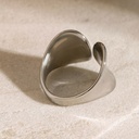 925 Sterling Silver Flying Dragon Open Ring