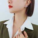 Stainless Steel hoops - Wide design (copy)