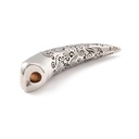 304 Stainless Steel Canine Tooth Necklace 