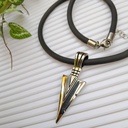 304 Stainless Steel Arrow Head Necklace