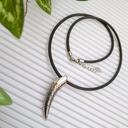 304 Stainless Steel Canine Tooth Necklace 