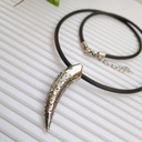 304 Stainless Steel Canine Tooth Necklace 
