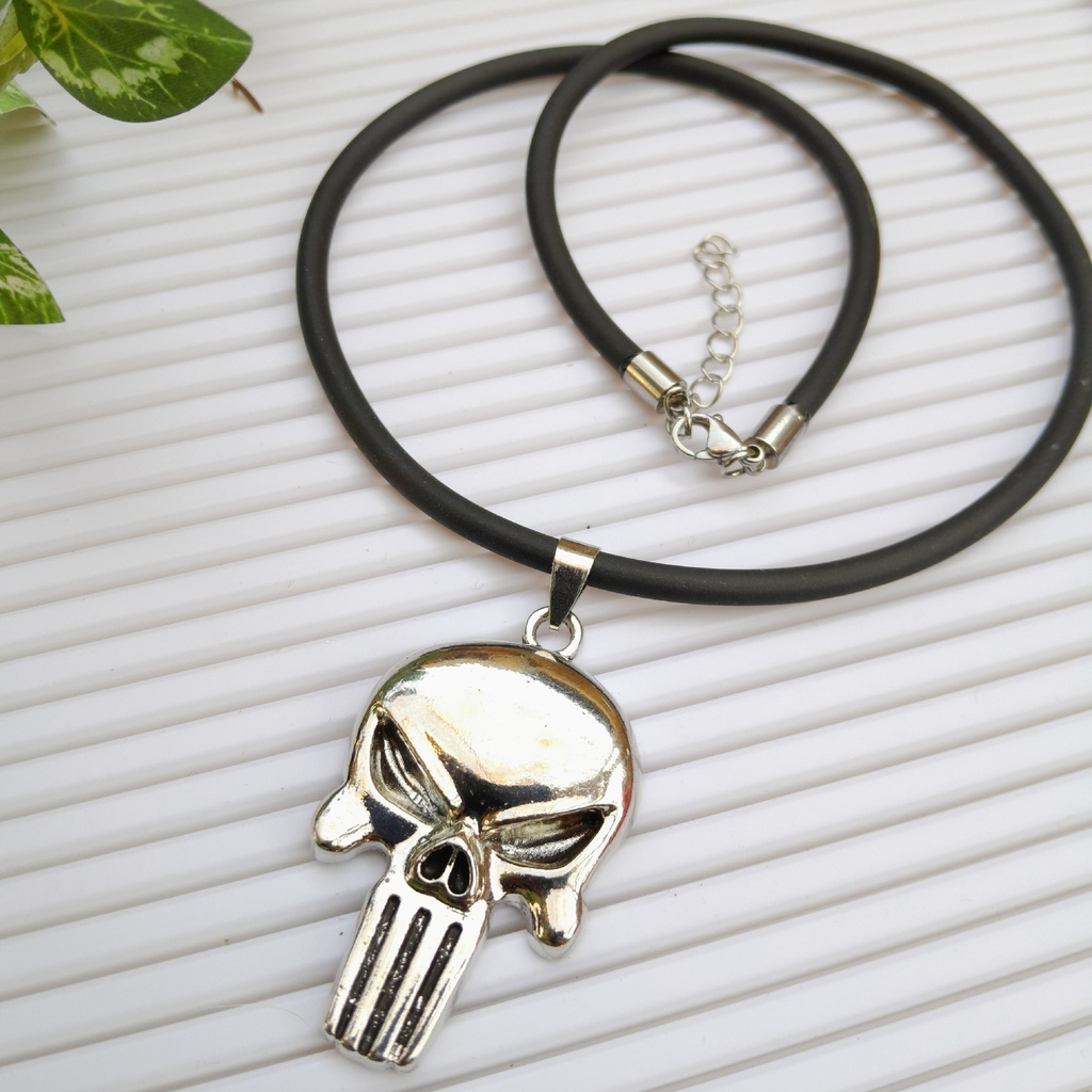 Stainless Steel Skull Necklace