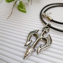 Stainless Steel Tridant Necklace