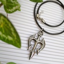 Stainless Steel Tridant Necklace