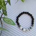 Stretch Bracelet with Natural Stone Beads