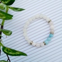 Stretch Bracelet with Natural Stone Beads