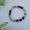Stretch Bracelet with Natural Stone Beads