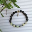 Stretch Bracelet with Natural Stone Beads