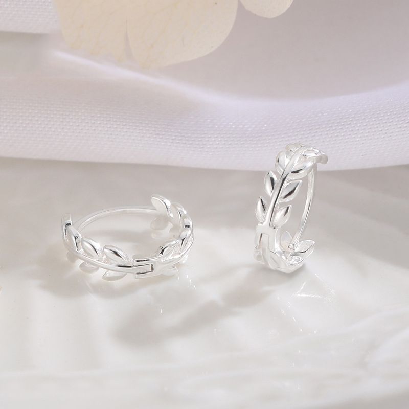 Silver Stainless Steel Oval Earrings (copy)