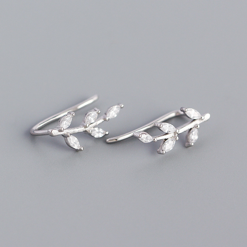 Silver Stainless Steel Oval Earrings (copy)