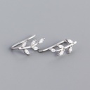 Silver Stainless Steel Oval Earrings (copy)
