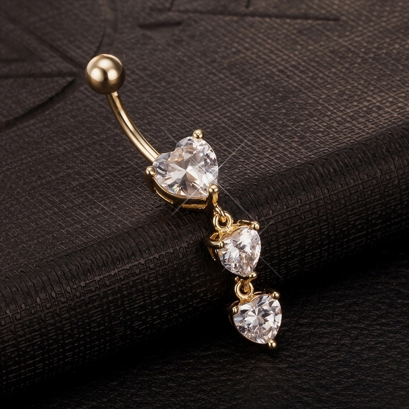 Teardrop Belly Ring