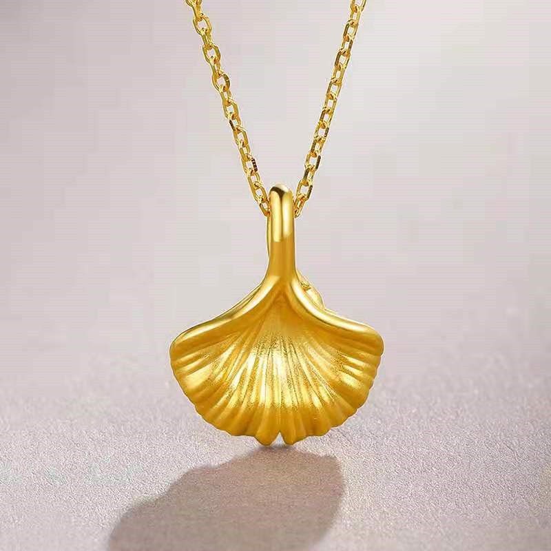 Gold Titanium Steel Horseshoe U-shaped Necklace (copy)