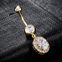 Teardrop Belly Ring