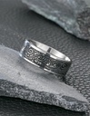925 Sterling Silver Flying Dragon Open Ring