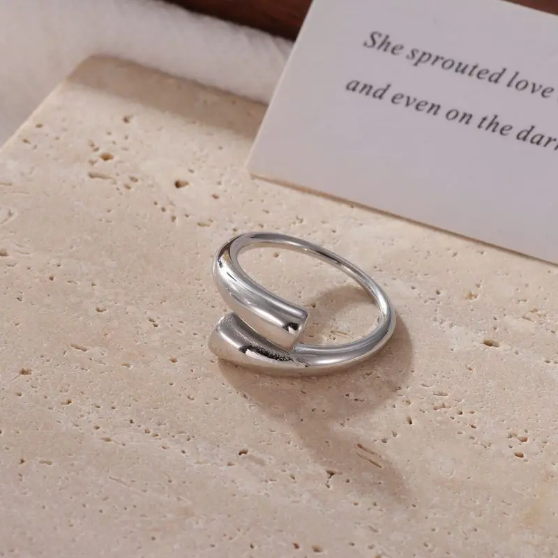 Stainless Steel Geometric Ring