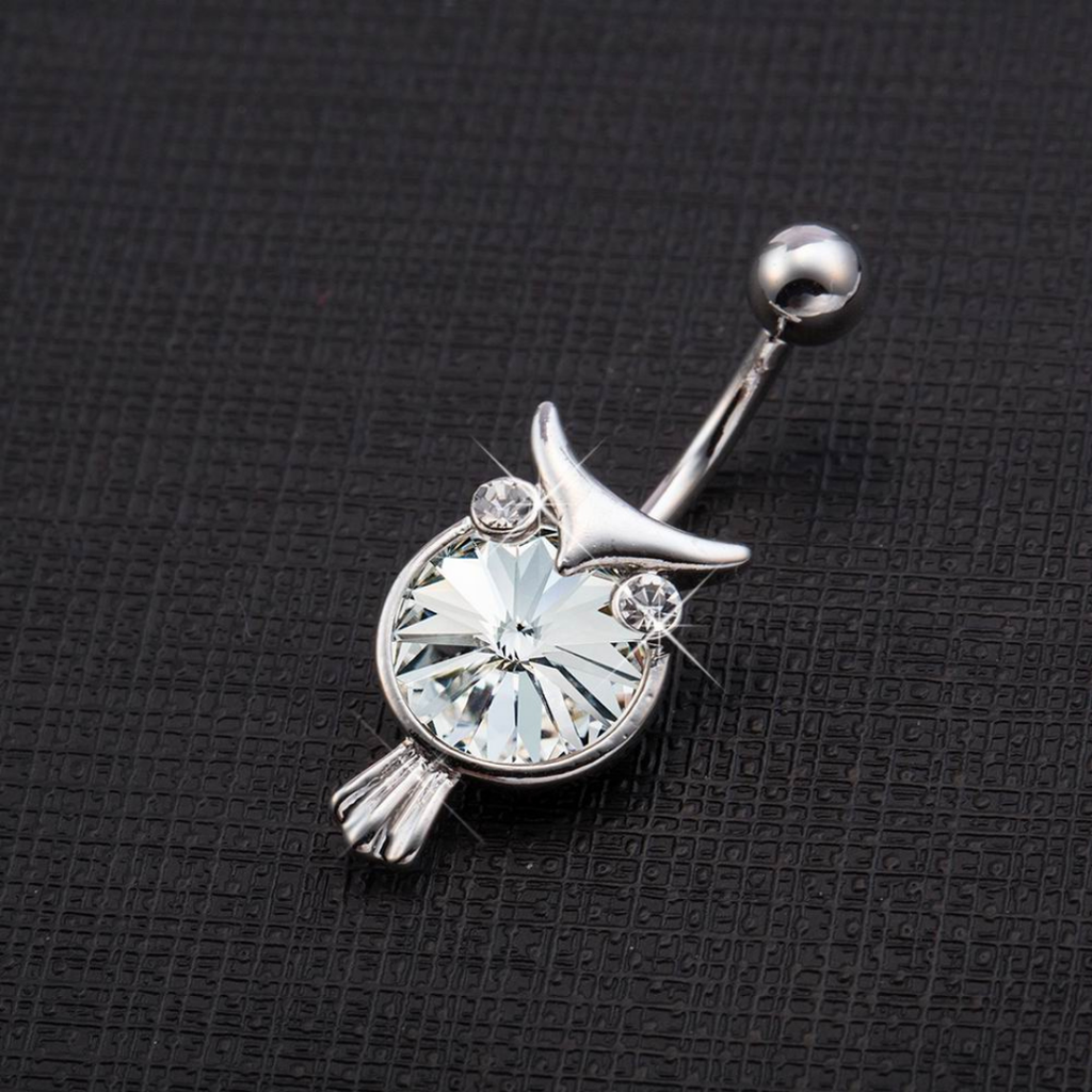 Owl Belly Ring 