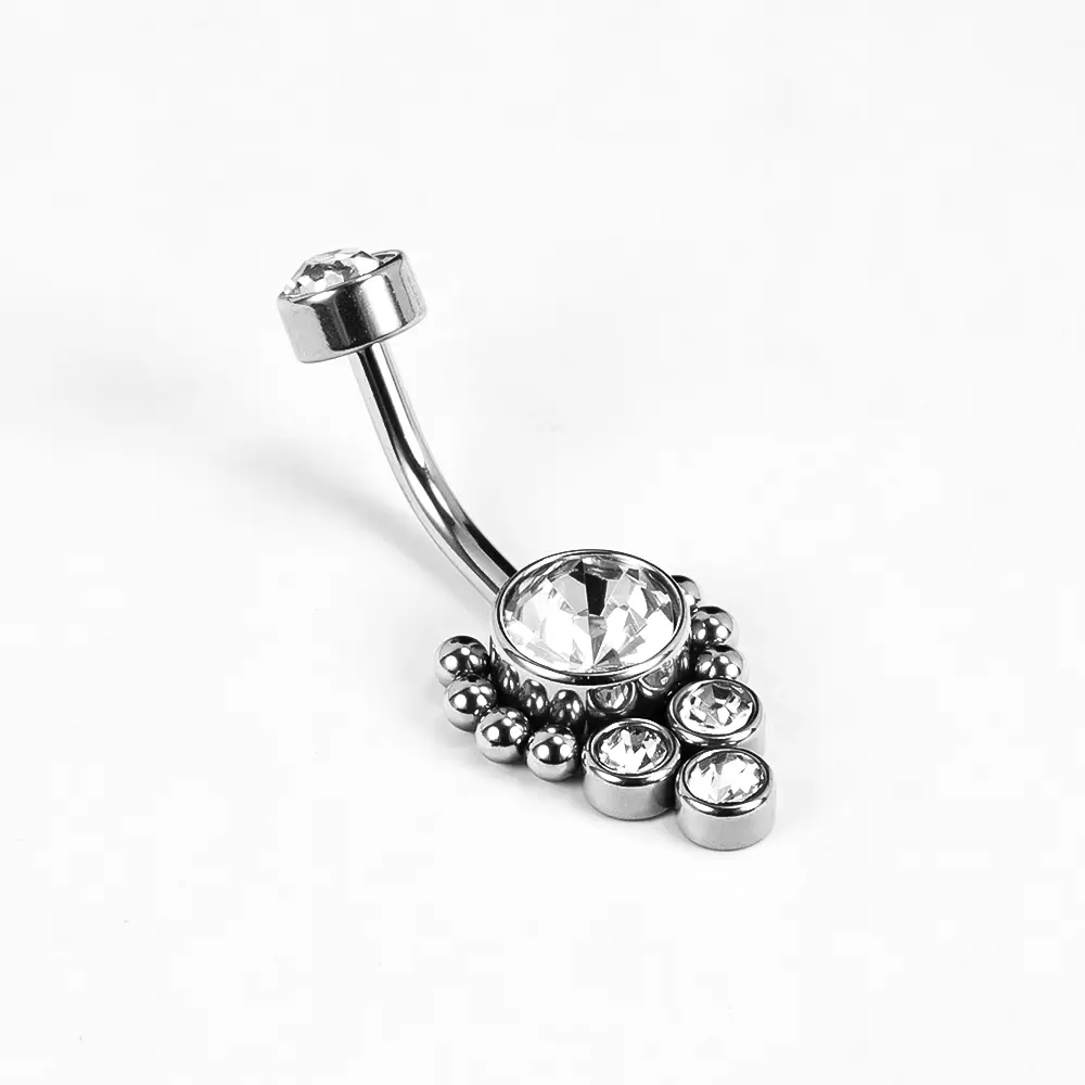 Belly Ring Simple Style Classic Solid  Stainless Steel - 316 Stainless Steel  