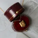 Water Droplets Titanium Steel Plating Zircon Pendant Necklace 