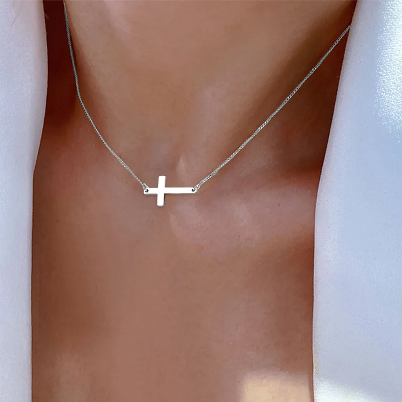 Stainless Steel Cross Necklace