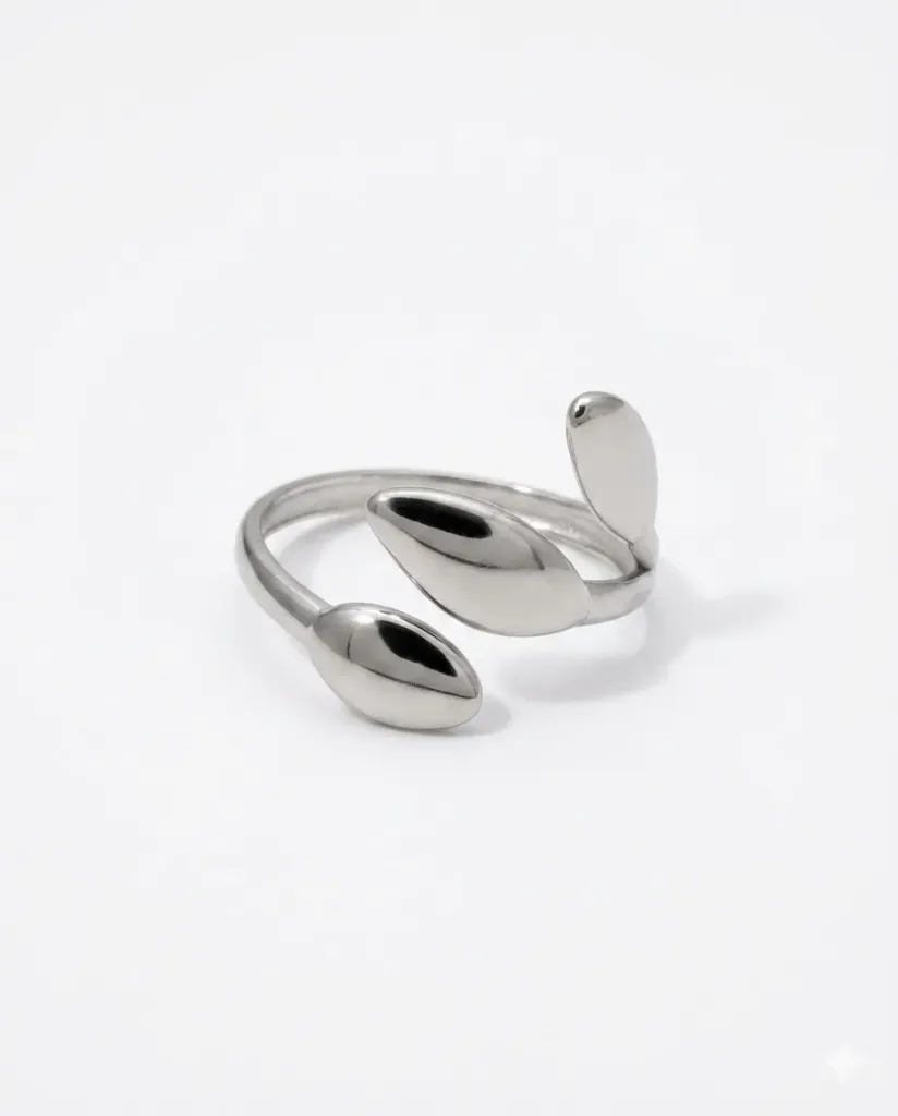 Silver Laurel Wrap