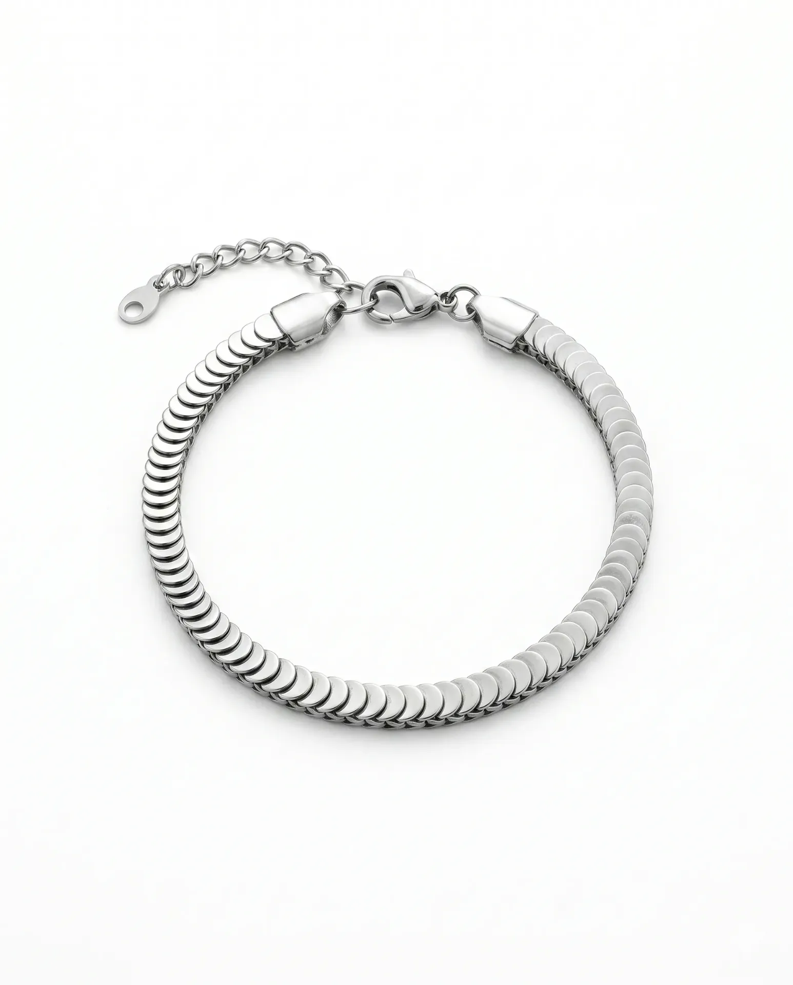 Titanium Steel Fish Scale Bracelet