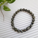 Stretch Bracelet with Natural Stone Beads