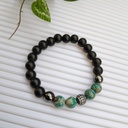 Stretch Bracelet with Natural Stone Beads