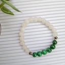 Stretch Bracelet with Natural Stone Beads