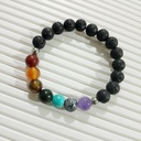 Stretch Bracelet with Natural Stone Beads