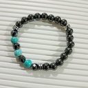 Stretch Bracelet with Natural Stone Beads