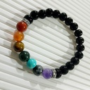 Stretch Bracelet with Natural Stone Beads