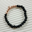 Stretch Bracelet with Natural Stone Beads