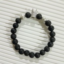 Stretch Bracelet with Natural Stone Beads