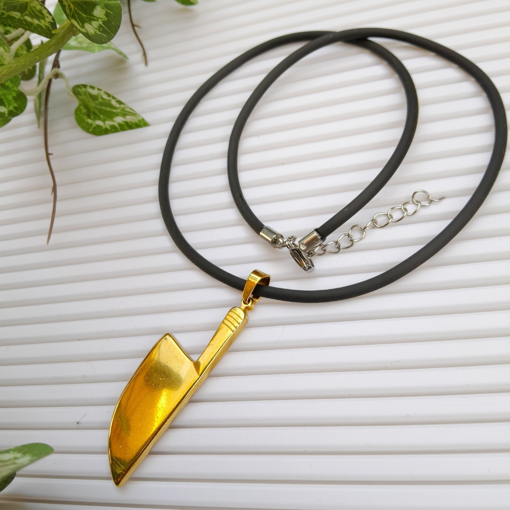 [neck05] Gold Stainless Steel Clever Necklaces