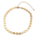 Greek style, 18K gold plated necklace