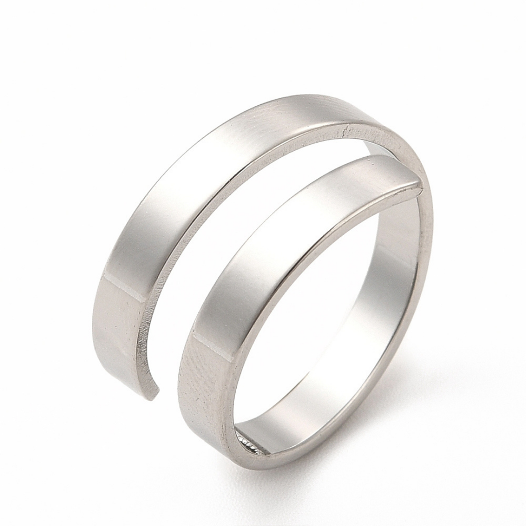 Stainless Steel Ring - Open 