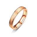 Gold Stainless Steel Ring - Size #7