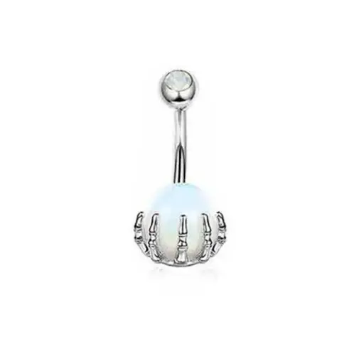 Stainless Steel Skull Ball Belly Ring (copy)
