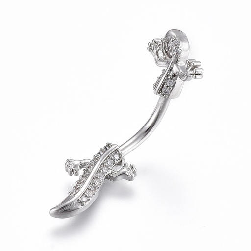 [bel02] Lizzard Belly Ring 