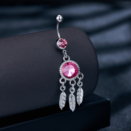 [bel17] Dream Catcher Belly Ring 