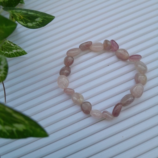 [gsb55] Stretch Bracelet with Natural Stone Beads