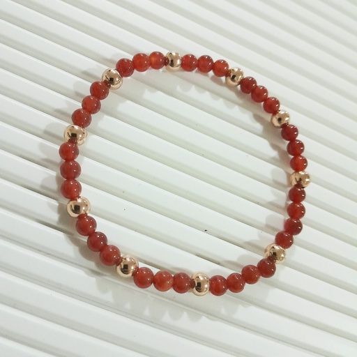 [gsb48] Stretch Bracelet with Natural Stone Beads